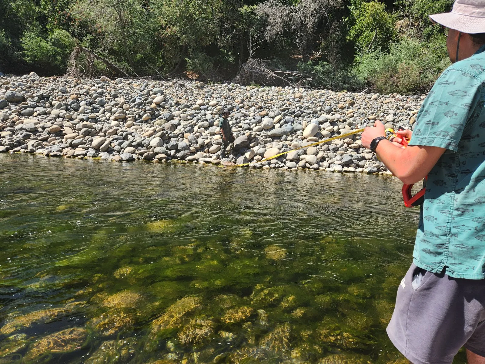 Evaluación hidrológica — curso de agua